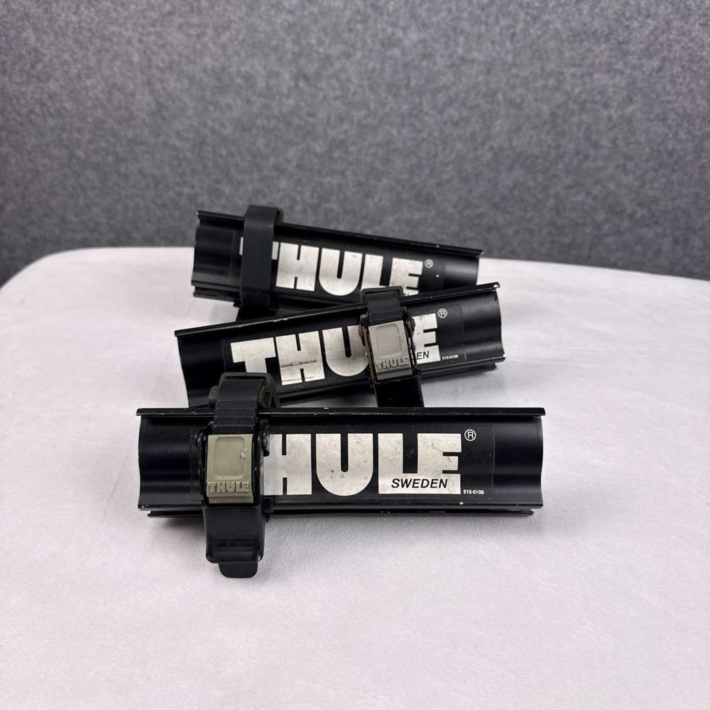 Thule Sweden 515-0109 Bike Rack Replacement Wheel Tray Cradles with Straps Set 3